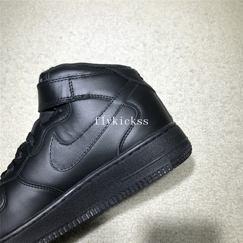 Nike Air Force 1 High Top All Black